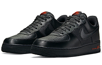 Фото № 3 с приближением к товару «‎Nike Air Force 1 Low Sneakers BlackRed»
