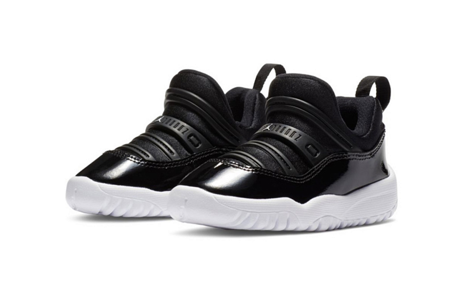 Фото № 3 с приближением к товару «‎(TD) Air Jordan 11 Retro Little Flex Black»