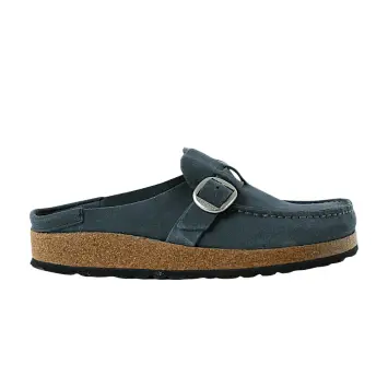 Birkenstock Women's Buckley Suede Sandal Navy - 1