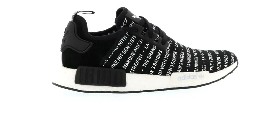 Фото № 1 с приближением к товару «‎adidas NMD R1 Blackout»