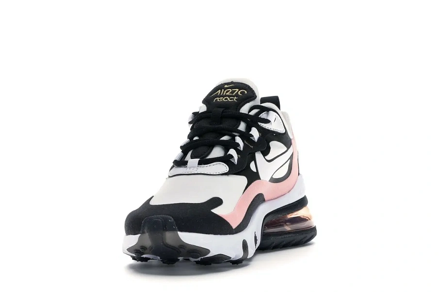 Фото № 2 с приближением к товару «‎Nike Air Max 270 React Black White Bleached Coral »
