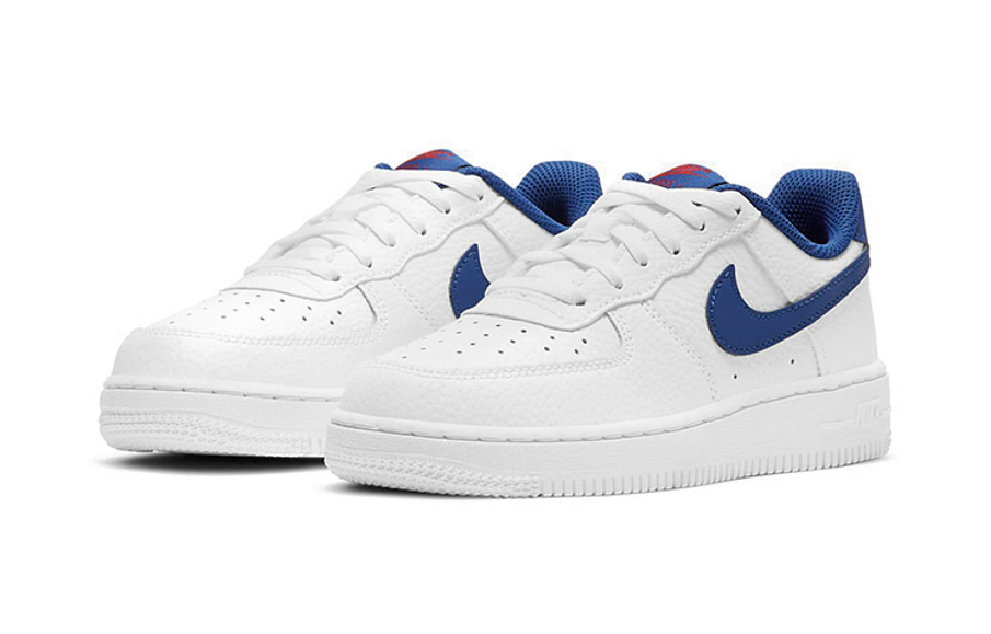Фото № 3 с приближением к товару «‎Nike Force 1 PS 'White Deep Royal Blue'»