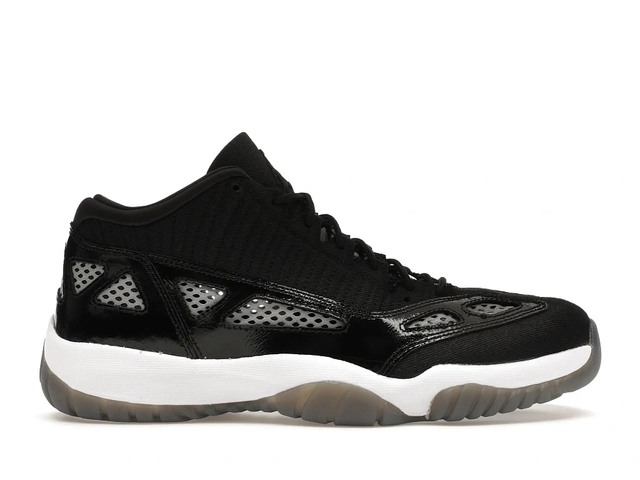 Фото № 1 с приближением к товару «‎Jordan 11 Retro Low IE Craft Black White»