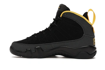 Jordan 9 Retro Dark Charcoal University Gold  - 5