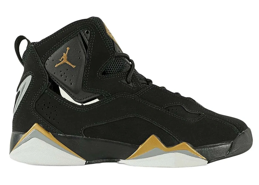 Фото № 1 с приближением к товару «‎Jordan True Flight Black Metallic Gold »