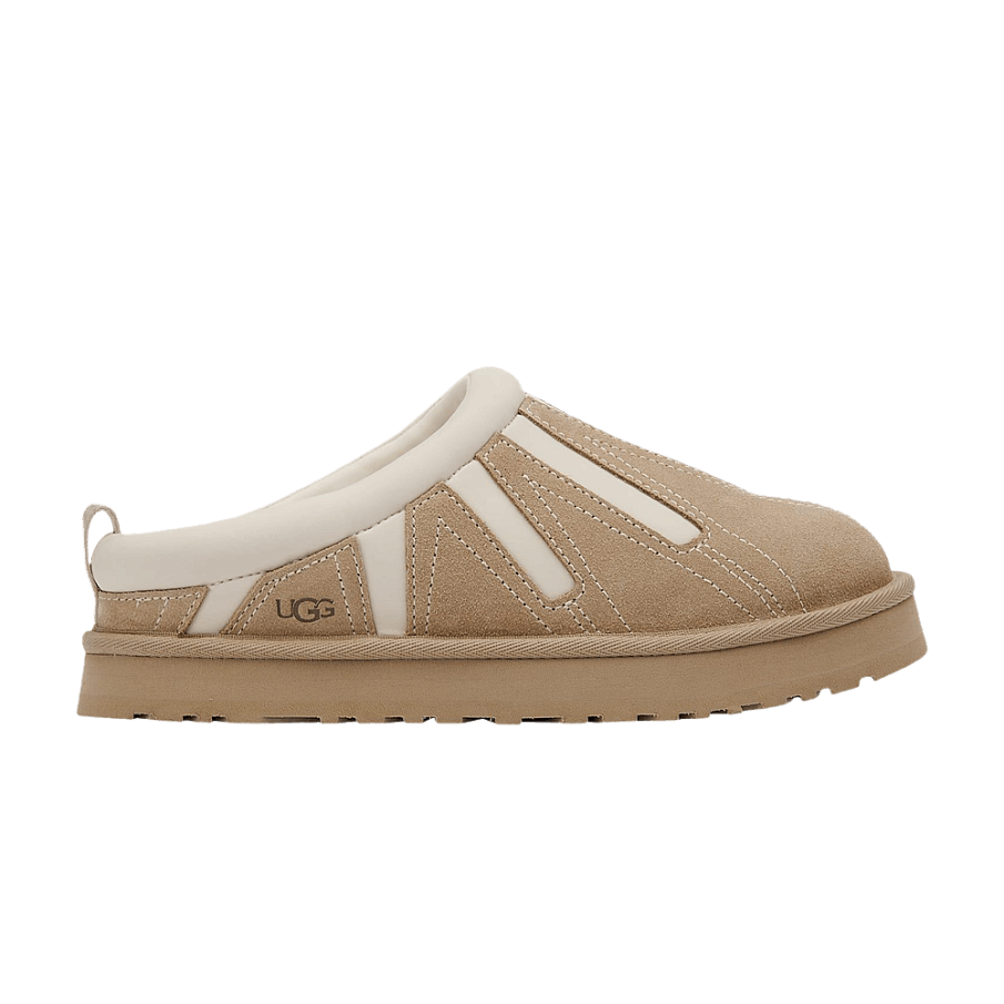 Фото № 1 с приближением к товару «‎UGG Tazz Sunwave Slipper Kids Mustard Seed»