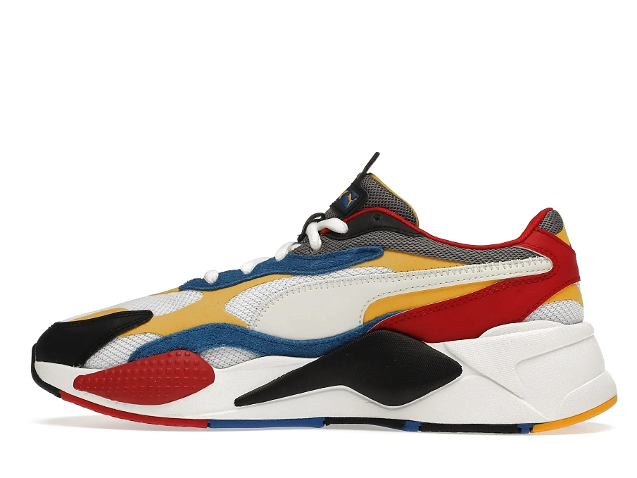 Фото № 5 с приближением к товару «‎Puma RS-X3 Puzzle White Yellow»