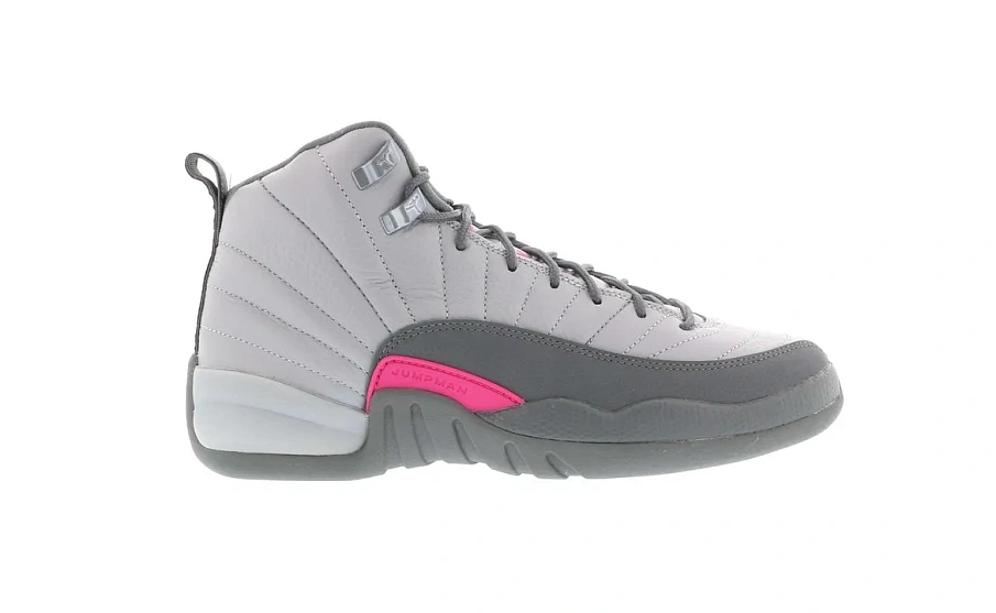 Фото № 1 с приближением к товару «‎Jordan 12 Retro Wolf Grey Vivid Pink »