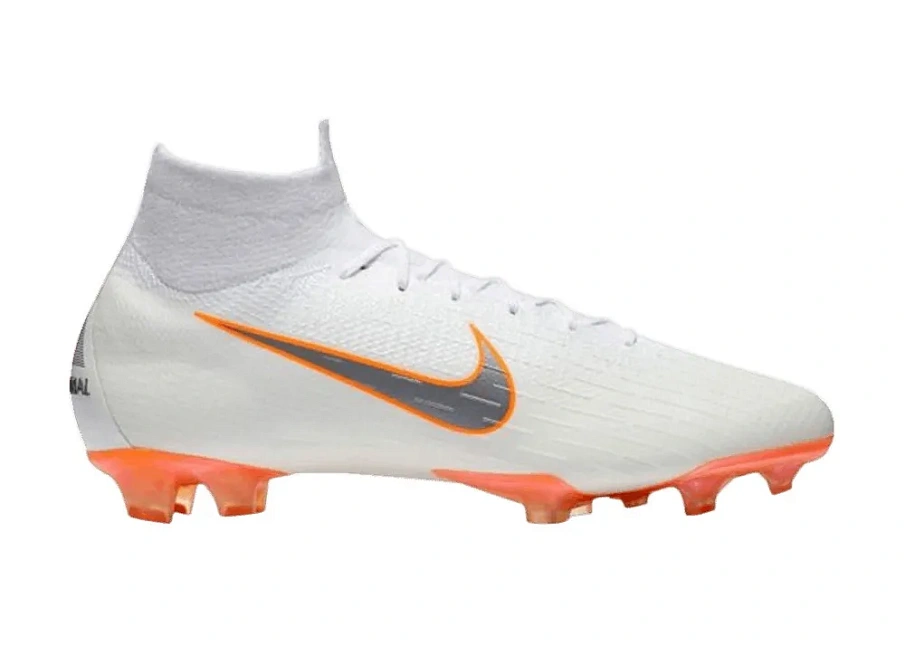 Nike Mercurial Superfly 6 Elite FG White Total Orange AH7365 107