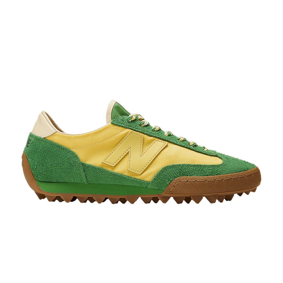 Фото № 1 с приближением к товару «‎BASKETCASE x New Balance Gator Run Lime Star Burst (UGTR24J)»