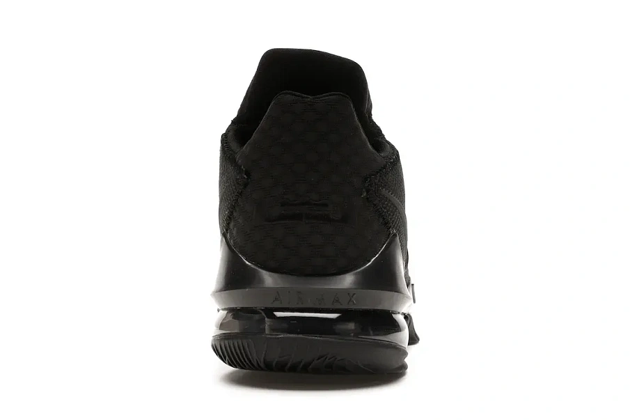 Фото № 4 с приближением к товару «‎Nike LeBron 17 Low Triple Black»