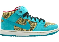 Фото № 1 с приближением к товару «‎Nike SB Dunk Mid Premium Peacock»