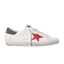 Фото № 1 с приближением к товару «‎Golden Goose Superstar White Red Grey»