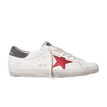 Golden Goose Superstar White Red Grey - 1