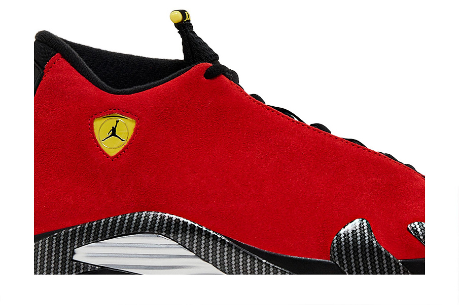 Фото № 3 с приближением к товару «‎Air Jordan 14 Retro Ferrari 2025»
