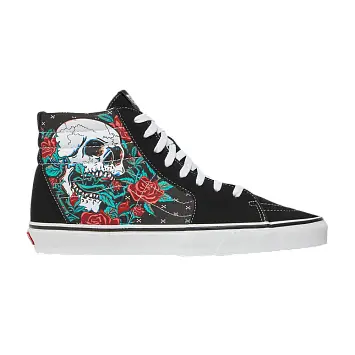 Vans Sk8-Hi Rose Skulls - 1