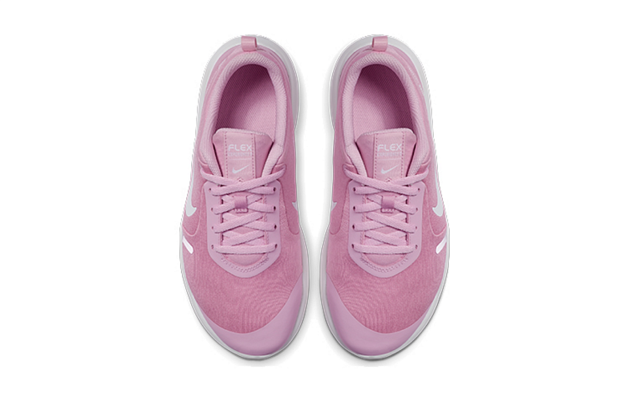 Фото № 4 с приближением к товару «‎Nike Flex Experience RN 8 (GS) Sneakers PinkWhite»
