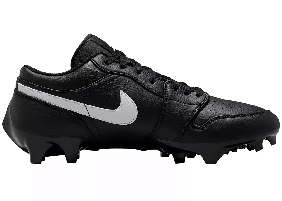 Фото № 1 с приближением к товару «‎Jordan 1 Low TD Cleat Black White»
