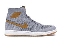 Фото № 1 с приближением к товару «‎Jordan 1 Retro High Flyknit Wolf Grey»