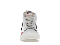Фото № 2 с приближением к товару «‎Nike Blazer Mid Infinite White Bright Crimson»