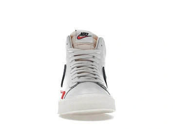 Nike Blazer Mid Infinite White Bright Crimson - 2