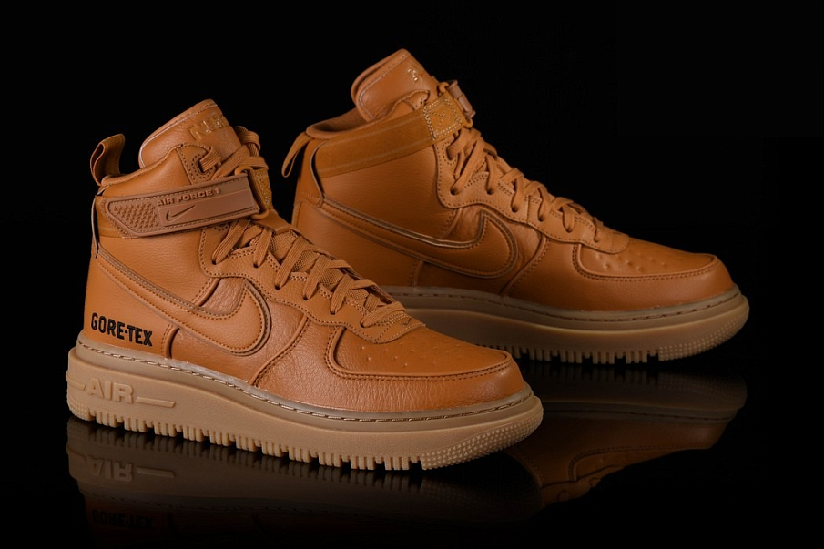 Фото № 3 с приближением к товару «‎Nike Air Force 1 Gore-Tex Wheat »
