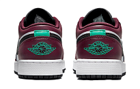 Фото № 4 с приближением к товару «‎(GS) Air Jordan 1 Low SE "Dark Beetroot" BlackPurple»