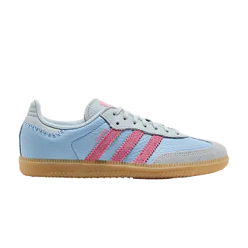 adidas Samba J Blue Pink