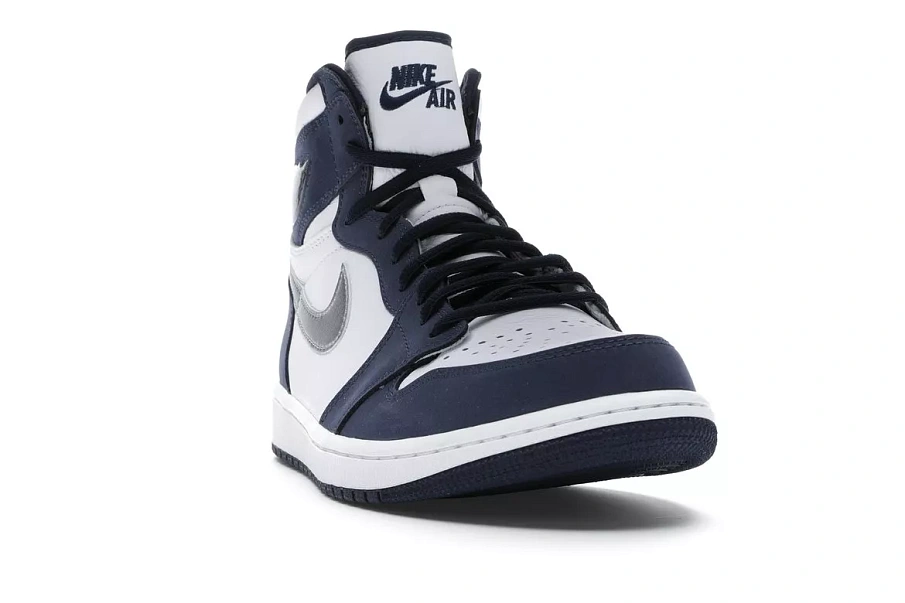 Фото № 2 с приближением к товару «‎Jordan 1 Retro High COJP Midnight Navy (2020)»