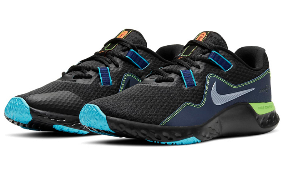 Фото № 3 с приближением к товару «‎Nike Renew Retaliation TR 2 BlackBlueGreen»