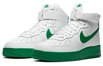 Фото № 3 с приближением к товару «‎Nike Air Force 1 High WhiteGreen»
