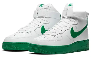 Nike Air Force 1 High WhiteGreen - 3