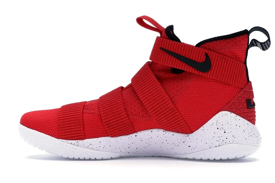 Фото № 3 с приближением к товару «‎Nike LeBron Zoom Soldier 11 University Red White»