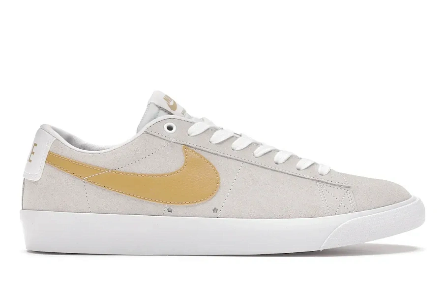 Фото № 1 с приближением к товару «‎Nike SB Blazer Low GT Grey Yellow»