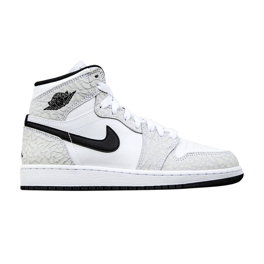 Фото № 1 с приближением к товару «‎Air Jordan 1 Retro High Premium GS White Black»