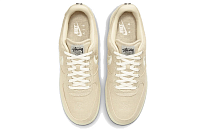 Фото № 4 с приближением к товару «‎Stussy X Nike Air Force 1 Low Skate Shoes Fossil Stone»