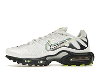 Фото № 3 с приближением к товару «‎Nike Air Max Plus 3D Swoosh White Volt Football Grey Blackened Blue»