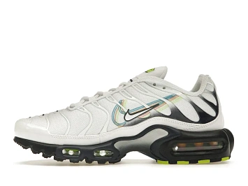 Nike Air Max Plus 3D Swoosh White Volt Football Grey Blackened Blue - 3