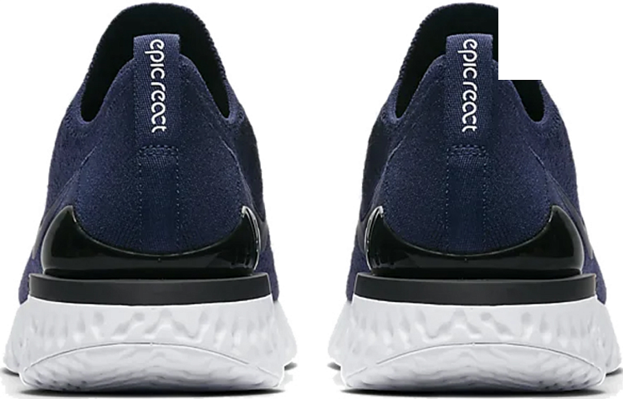 Фото № 4 с приближением к товару «‎Nike Epic React Flyknit 2 Navy»