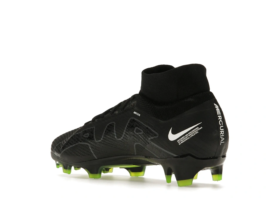Фото № 6 с приближением к товару «‎Nike Zoom Mercurial Superfly 9 Pro FG Black Dark Smoke Grey»