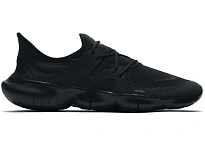 Фото № 1 с приближением к товару «‎Nike Free RN 5 Triple Black»