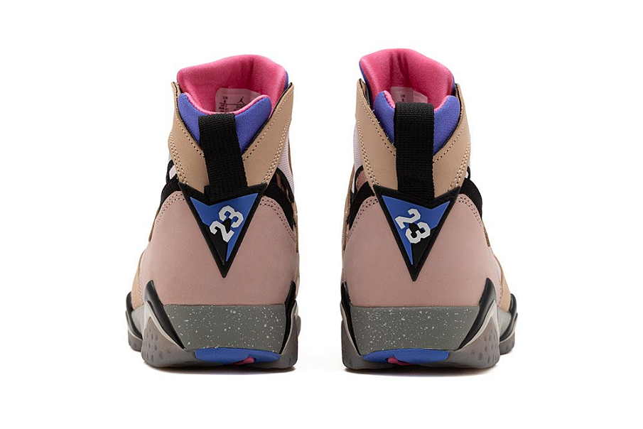 Фото № 3 с приближением к товару «‎Air Jordan 7 SE "Sapphire" Basketball Shoes BlackKhakiBlue»