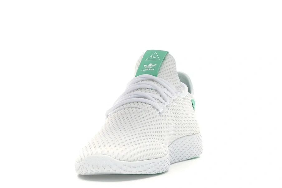 Фото № 2 с приближением к товару «‎adidas Tennis Hu Pharrell Green Glow»
