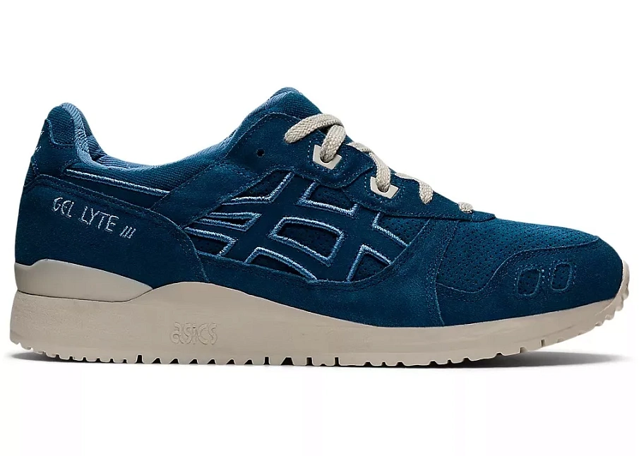 Фото № 1 с приближением к товару «‎ASICS Gel-Lyte III OG Light Indigo Smoke Grey»