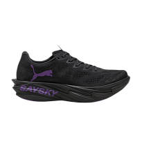 Фото № 1 с приближением к товару «‎SAYSKY x Puma Women's Deviate Nitro Elite 4 Flat Dark Gray Ultra Purple (313943-01)»