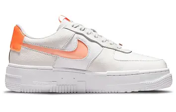 Nike Air Force 1 Low Pixel Wmns WhiteOrange - 2