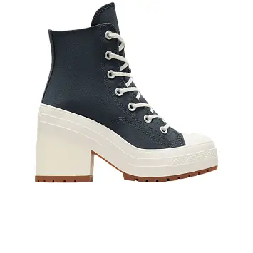 Converse Women's Chuck 70 De Luxe Heel High Shadow Woods - 1