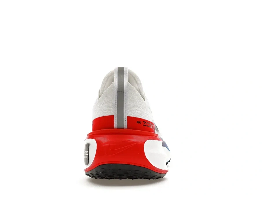 Фото № 4 с приближением к товару «‎Nike ZoomX Invincible Run 3 White University Red Photo Blue Black»