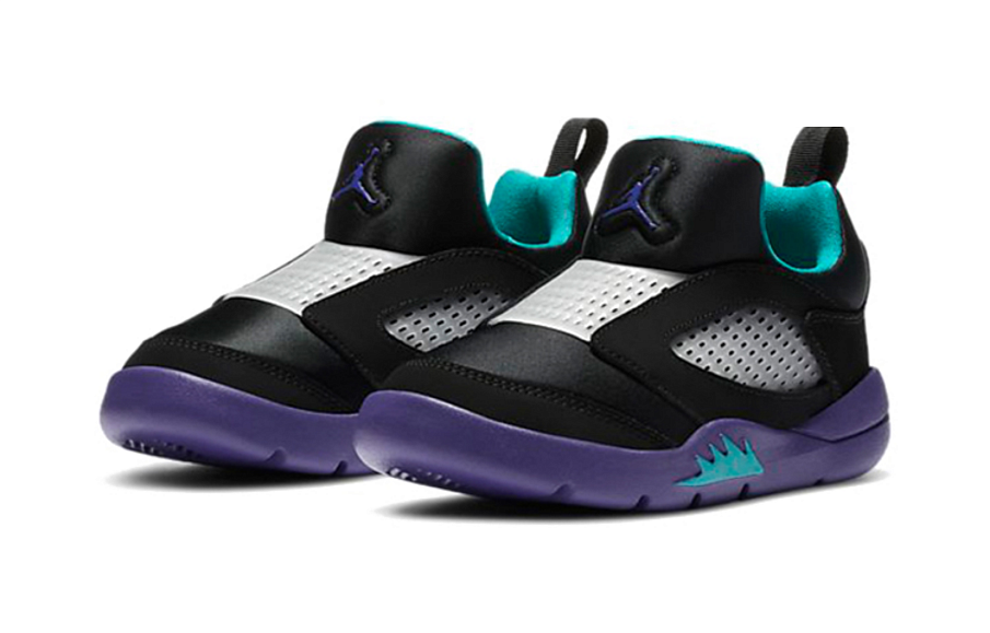 Фото № 3 с приближением к товару «‎Air Jordan 5 Retro Little Flex (BP) BlackPurple»