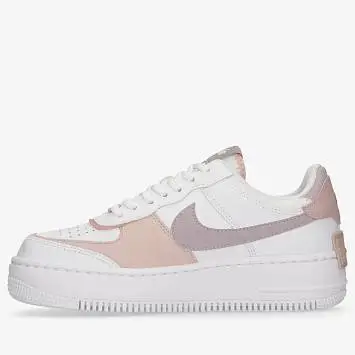 Nike Wmns Air Force 1 Shadow " Amethyst Ash " Sneakers WhitePinkPurple - 2